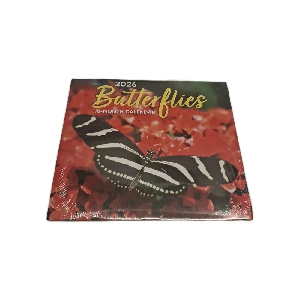 2026 Butterflies Wall Calendar 10